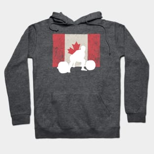 Canadian Flag Deadlift - Powerlifting Hoodie